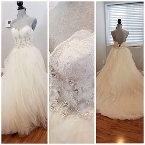 Maggie Sottero “Aracella” Dress Color: Ivory